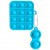 Чохол для AirPods Silicone Pop it /glycine/