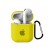 Чохол для AirPods silicone slim case /canary yellow/