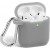 Чохол для AirPods silicone slim case /milk ash/
