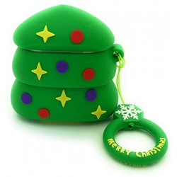 Чохол для AirPods toys Christmas tree /green/