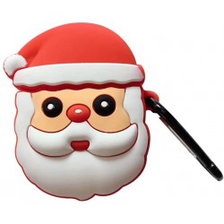 Чохол для AirPods toys Santa Claus /red/