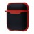 Чохол для AirPods Wiwu Silicone /black red/ C001