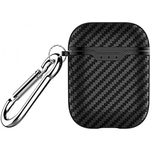 Чохол для AirPods2 Carbon case /matte black/
