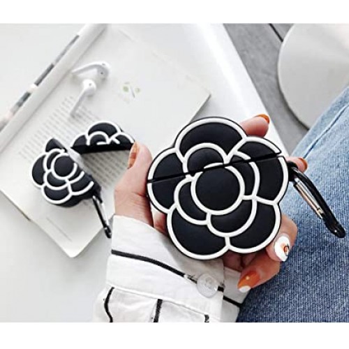 Чохол для AirPods2 silicone case /camellia/