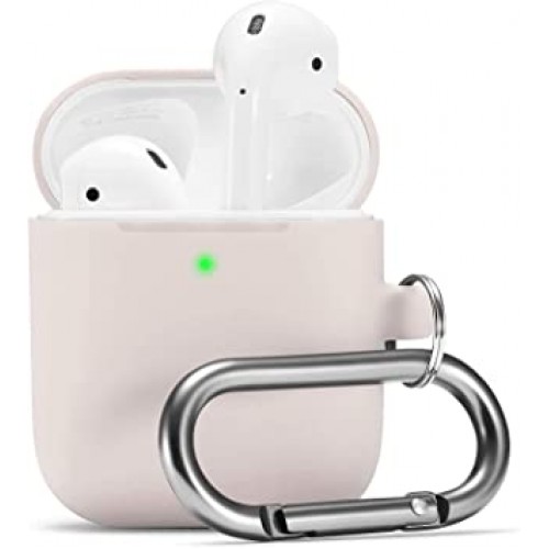 Чохол для AirPods2 silicone case /pink sand/