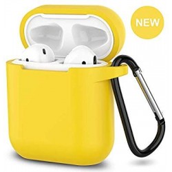 Чохол для AirPods2 silicone case /yellow/
