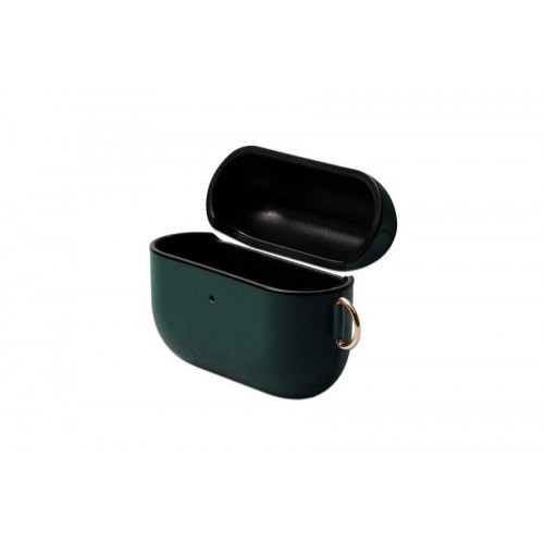 Чохол для AirPods2 silicone leather case /forest green/