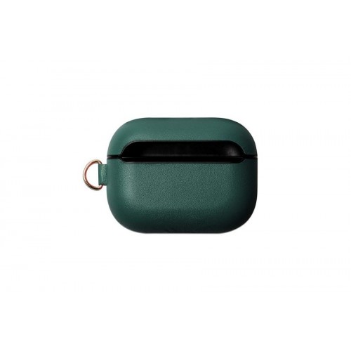 Чохол для AirPods2 silicone leather case /forest green/