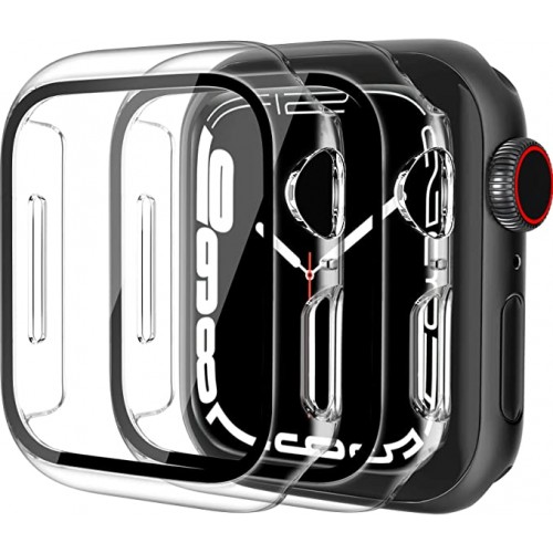 Чохол Apple watch 45mm Soft touch case /black/