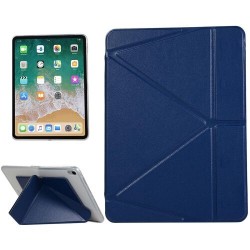Чохол для iPad 12.9 (2020) Origami Case Leather pencil groove /dark blue/