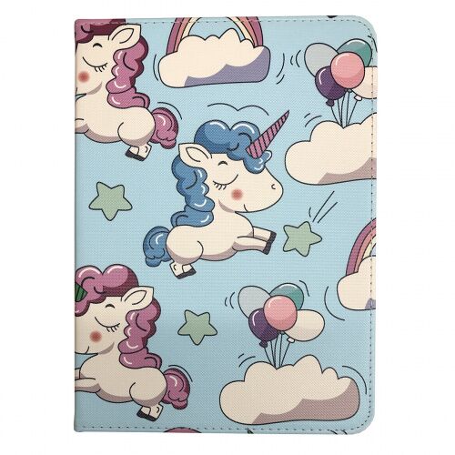 Чохол для iPad 9.7 (2017/18) Slim Case  /Unicorns Blue/