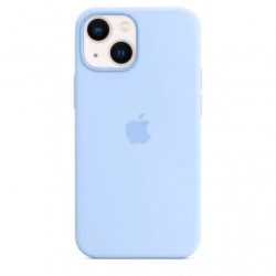 Чохол iPhone 13 Mini Silicone Case Full /lilac cream/