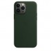 Чохол iPhone 13 Pro Max Leather Case with MagSafe /sequoia green/