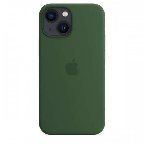Чохол iPhone 13 Mini Silicone Case Full /green/