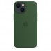 Чохол iPhone 13 Mini Silicone Case Full /green/
