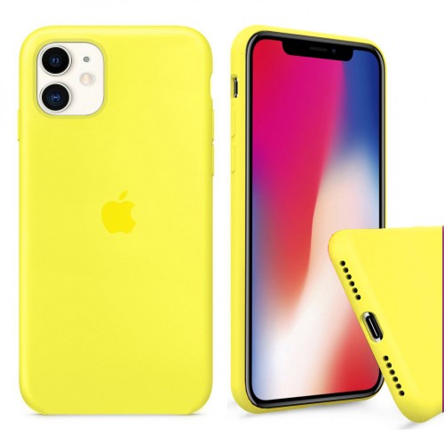 Чохол для iPhone 11 Silicone Case Full /flash/