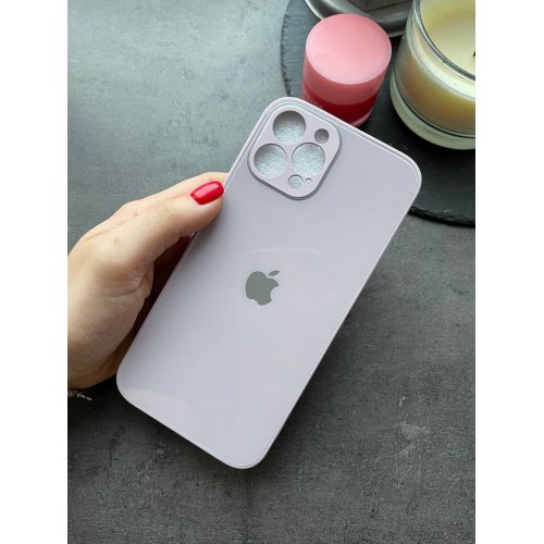  Чохол для iPhone 12 /6,1''/ Glass Pastel Full Camera /blueberry/