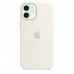  Чохол для iPhone 12 Mini Silicone Case OEM /white/