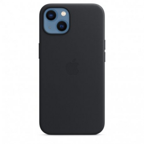 Чохол iPhone 13 Leather Case with MagSafe /midnight/