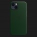 Чохол iPhone 13 Leather Case with MagSafe /sequoia green/
