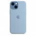 Чохол iPhone 13 Mini Silicone Case Full /blue/