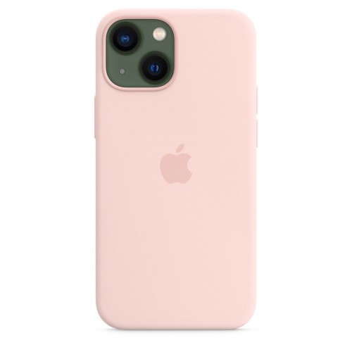 Чохол iPhone 13 Mini Silicone Case Full /pink/
