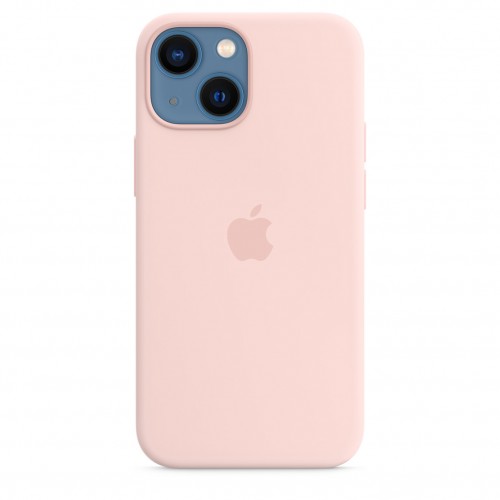 Чохол iPhone 13 Mini Silicone Case Full /pink/
