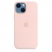 Чохол iPhone 13 Mini Silicone Case Full /pink/
