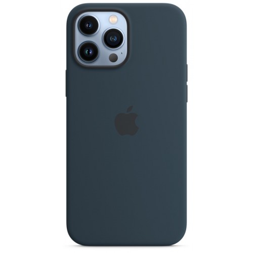 Чохол iPhone 13 Pro Max Silicone Case with MagSafe /abyss blue/