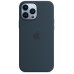 Чохол iPhone 13 Pro Max Silicone Case with MagSafe /abyss blue/