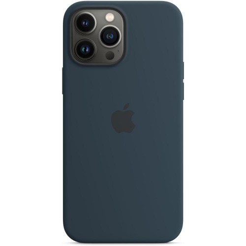 Чохол iPhone 13 Pro Max Silicone Case with MagSafe /abyss blue/
