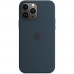 Чохол iPhone 13 Pro Max Silicone Case with MagSafe /abyss blue/