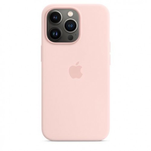 Чохол iPhone 13 Pro Max Silicone Case with MagSafe /chalk pink/