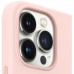 Чохол iPhone 13 Pro Max Silicone Case with MagSafe /chalk pink/