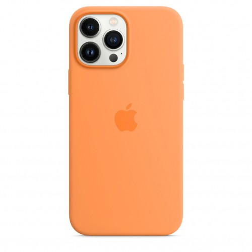 Чохол iPhone 13 Pro Max Silicone Case with MagSafe /marigold/