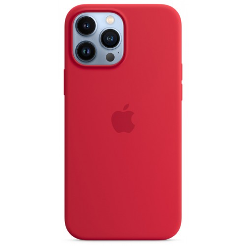 Чохол iPhone 13 Pro Max Silicone Case with MagSafe (product) /red/