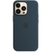 Чохол iPhone 13 Pro Silicone Case with MagSafe /abyss blue/