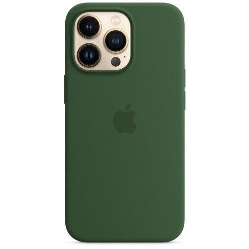 Чохол iPhone 13 Pro Silicone Case with MagSafe /clover/