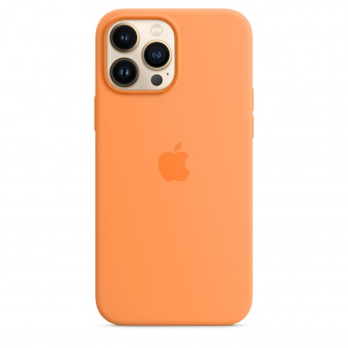 Чохол iPhone 13 Pro Silicone Case with MagSafe /marigold/