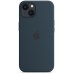 Чохол iPhone 13 Silicone Case with MagSafe /abyss blue/