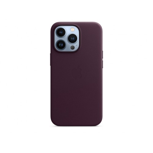 Чохол iPhone 13 Pro Max Leather Case with MagSafe /dark cherry/