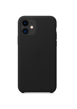  Чохол для iPhone 11 Leather Case copy /black/