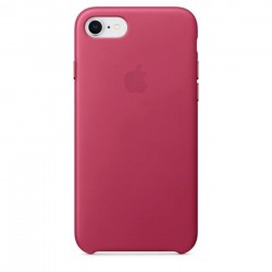  Чохол для iPhone 11 Leather Case copy /pink fuchsia/