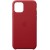  Чохол для iPhone 11 Leather Case copy /red/
