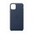  Чохол для iPhone 11 Leather Case OEM /midnight blue/