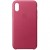  Чохол для iPhone 11 Pro Leather Case copy /pink fuchsia/