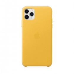  Чохол для iPhone 11 Pro Max Leather Case copy /yellow/