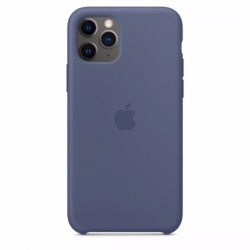 Чохол для iPhone 11 Pro Max Silicone Case copy /alaskan blue/