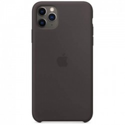 Чохол для iPhone 11 Pro Max Silicone Case copy /black/
