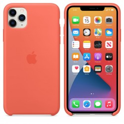 Чохол для iPhone 11 Pro Max Silicone Case copy /coral/
